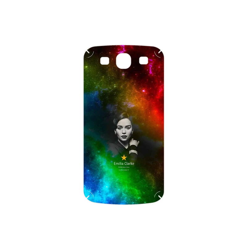 برچسب پوششی ماهوت مدل emilia clarke مناسب برای گوشی موبایل سامسونگ Galaxy S3 Neo