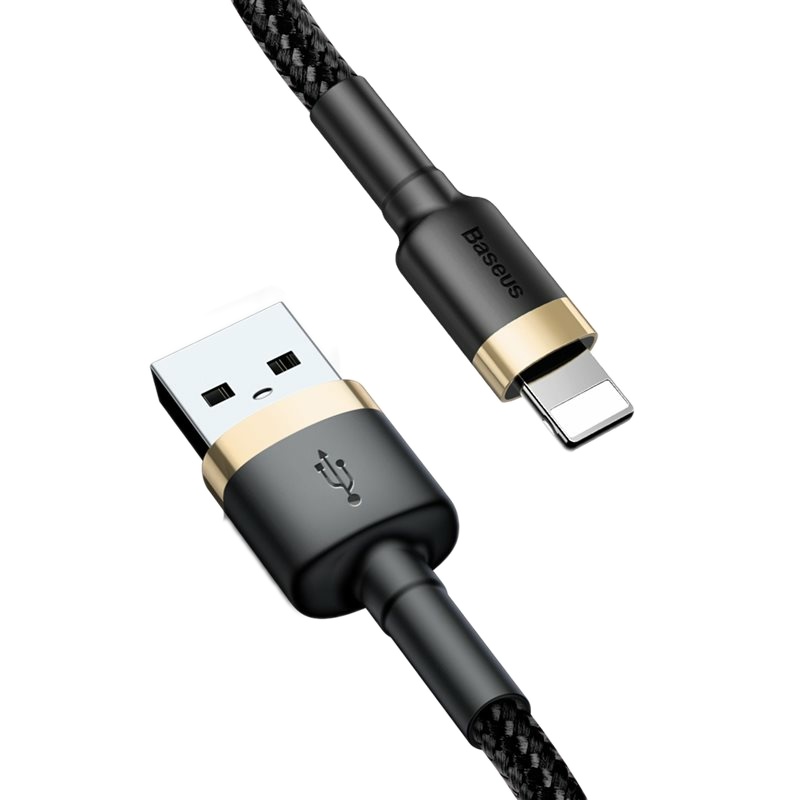 کابل شارژ USB به لایتنینگ باسئوس مدل CALKLF-CV1 Cafule Cable طول 2 متر