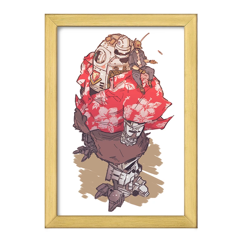 تابلو خندالو طرح بازی تایتان فال (Titanfall) کد 32630