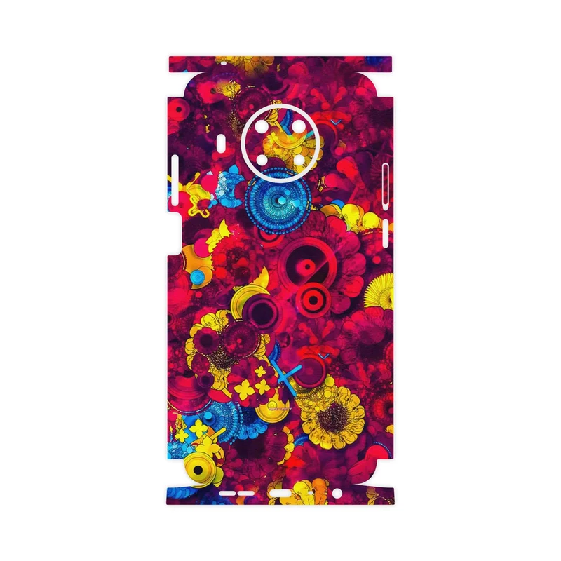 برچسب پوششی ماهوت مدل Vector Flower Garden Digital Art-FullSkin مناسب برای گوشی موبایل نوکیا X20