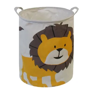 سبد رخت چرک هوم اند لایف طرح شیر کد 110006