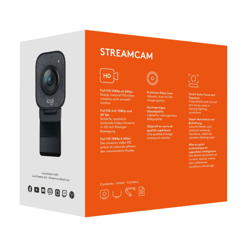 وب کم لاجیتک مدل STREAMCAM