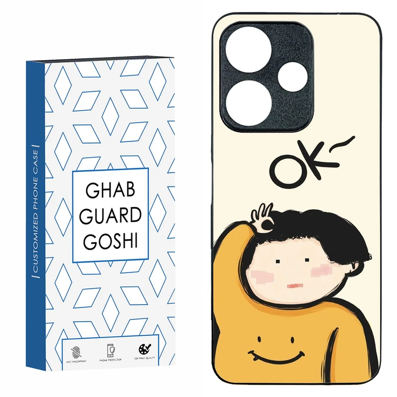 کاور قاب گارد گوشی طرح فانتزی کد TPU-201 مناسب برای گوشی موبایل شیائومی  REDMI 13  