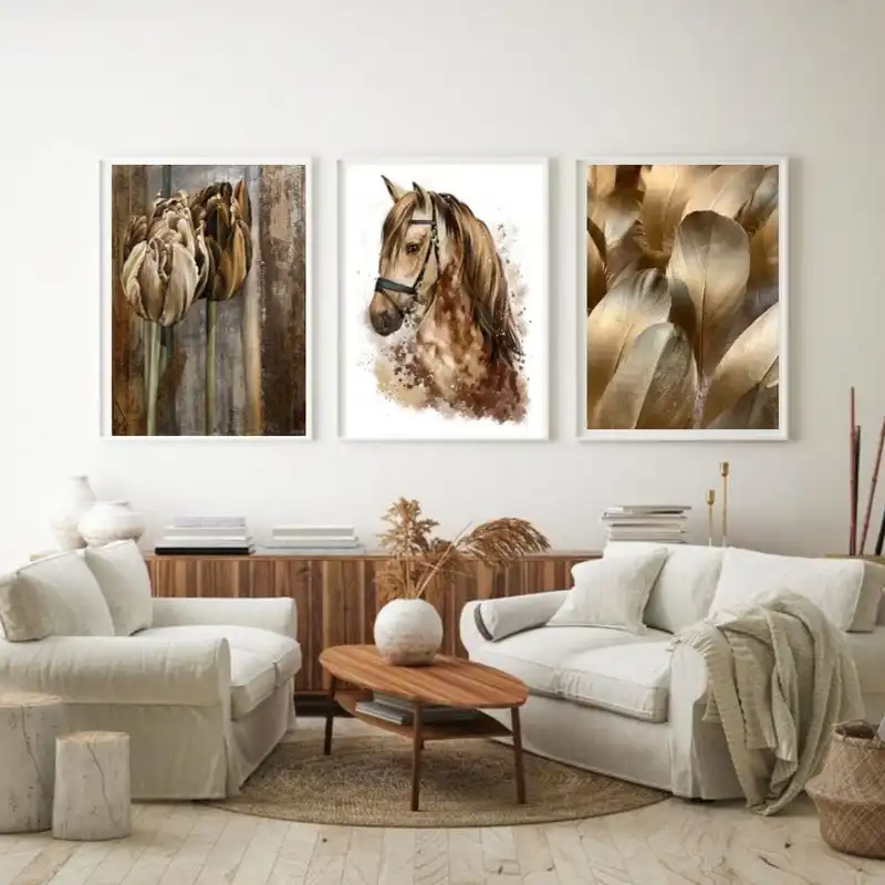 تابلو مدل اسب مجموعه سه عددی