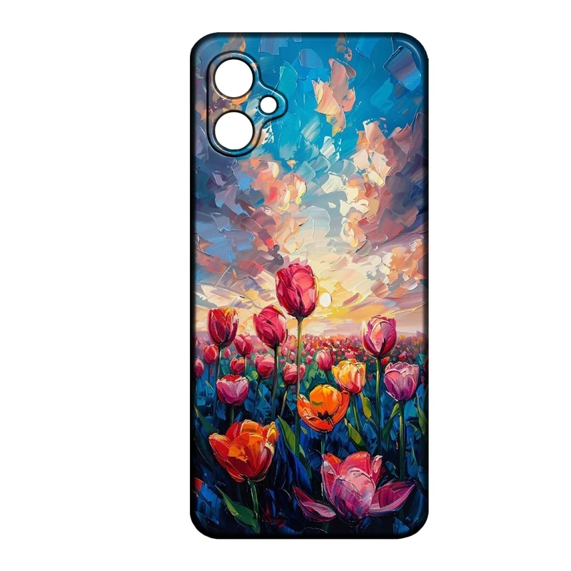 کاور طرح گل کد 337 مناسب برای گوشی موبایل سامسونگ Galaxy A06