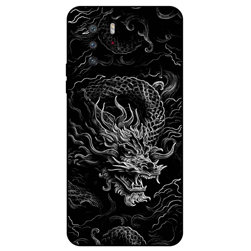 کاور مگافون طرح اژدها مدل 1897 مناسب برای گوشی موبایل شیائومی Poco X3 GT 