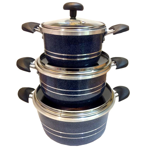 سرویس پخت و پز 6 پارچه طرح لانه زنبوری