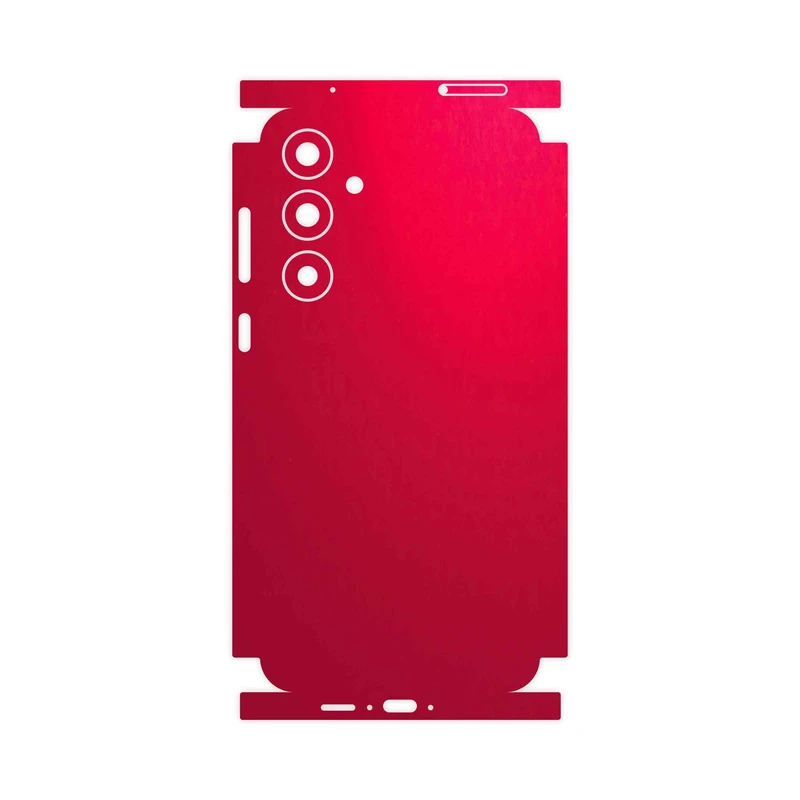 برچسب پوششی ماهوت مدل Matte-Warm-Red-FullSkin مناسب برای گوشی موبایل سامسونگ Galaxy A55