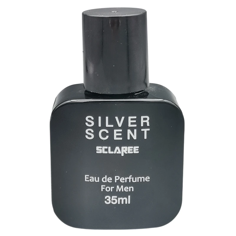 عطر جیبی مردانه اسکلاره مدل Silver scent حجم 35 میلی لیتر
