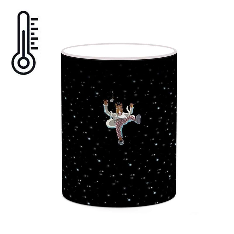 ماگ حرارتی کاکتی مدل کارتون BoJack Horseman کد mgh22331