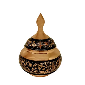 قندان مسی مدل تراش کد 11