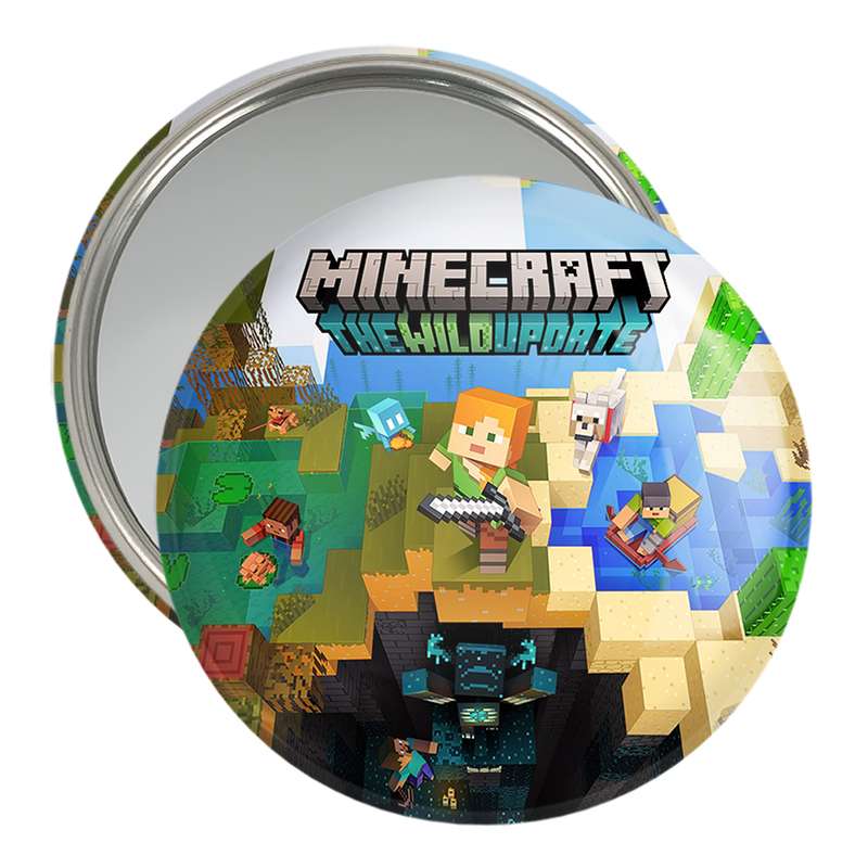 آینه جیبی خندالو مدل بازی ماینکرافت Minecraft کد 23234 آینه جیبی خندالو مدل بازی ماینکرافت Minecraft کد 23234