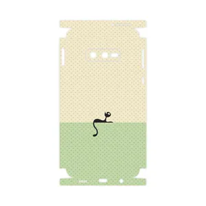 MAHOOT Minimal Internet Cat Icon-FullSkin Cover Sticker for Samsung Galaxy S10e