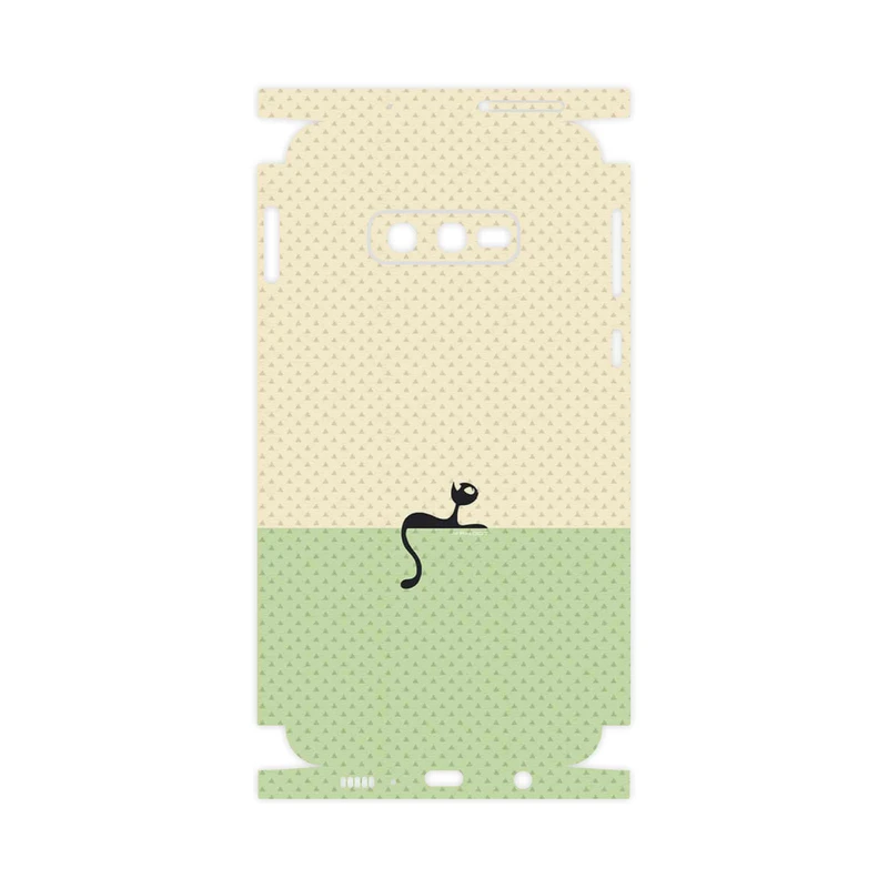 برچسب پوششی ماهوت مدل Minimal Internet Cat Icon-FullSkin مناسب برای گوشی موبایل سامسونگ Galaxy S10e