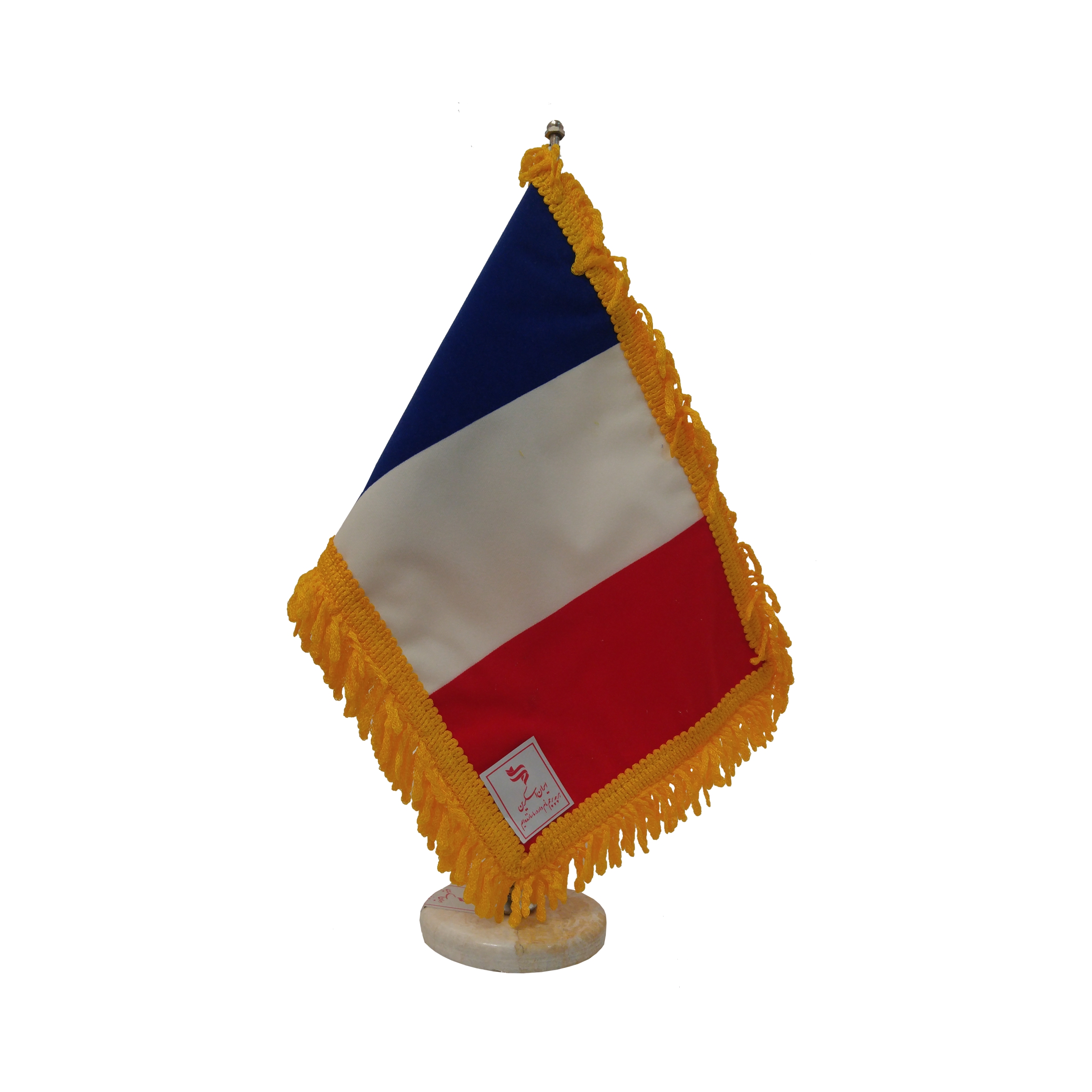پرچم رومیزی ایران اسکرین طرح پرچم فرانسه مدل 20511