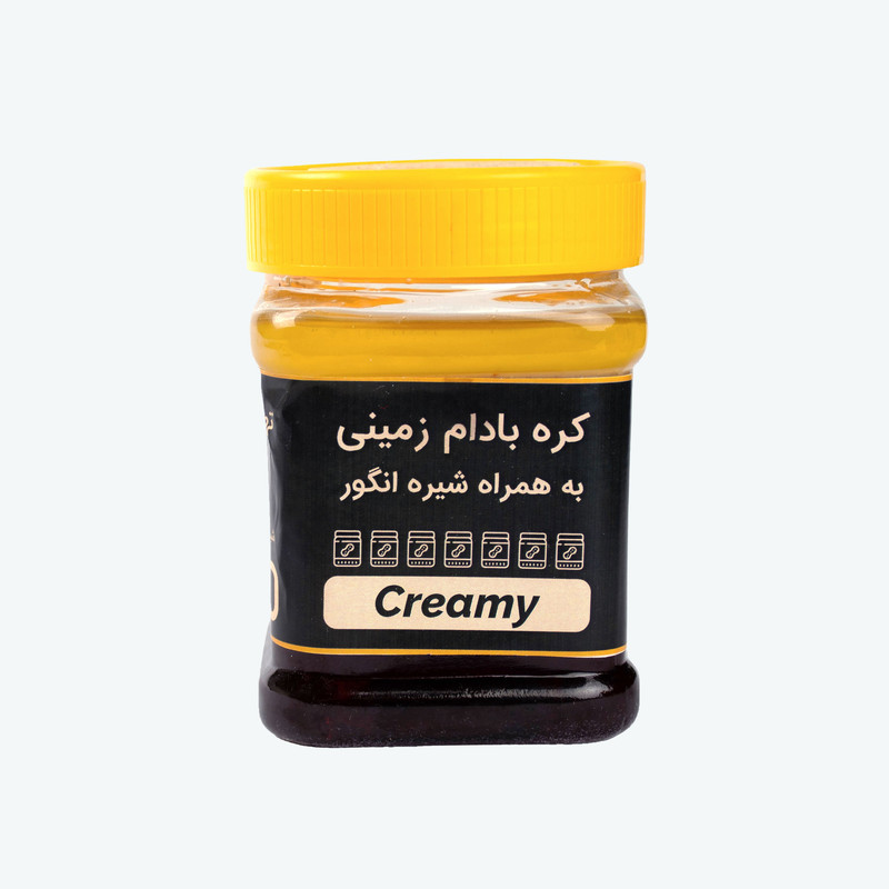 کره بادام زمینی با شیره انگور آستانه - 400 گرم