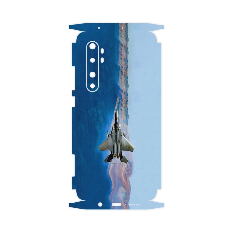 برچسب پوششی ماهوت مدل Fighter plane F15-FullSkin مناسب برای گوشی موبایل شیائومی Mi Note 10 Lite