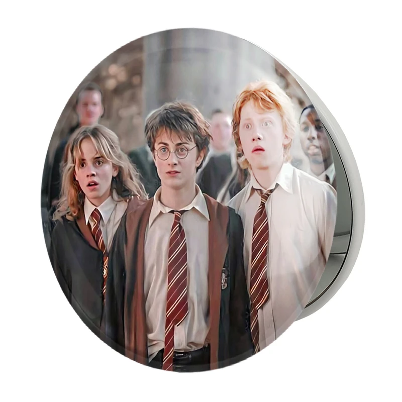 آینه جیبی خندالو طرح هری پاتر Harry Potter مدل تاشو کد 19349 
