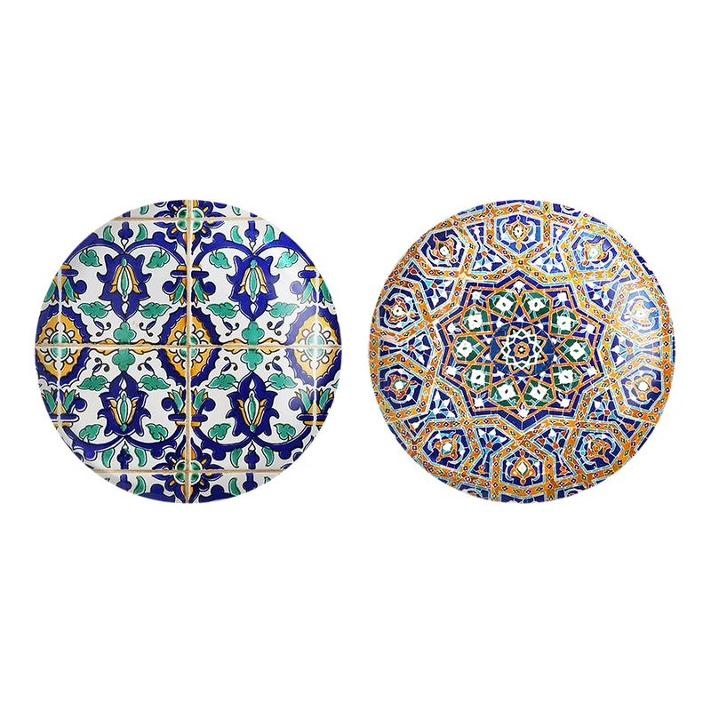 مگنت خندالو طرح کاشی کد 21862187 مجموعه 2 عددی