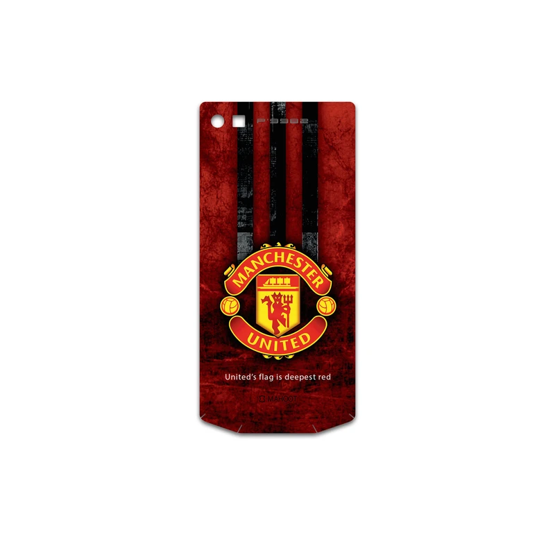 برچسب پوششی ماهوت مدل Manchester-United-FC مناسب برای گوشی موبایل بلک بری Porsche Design P9982