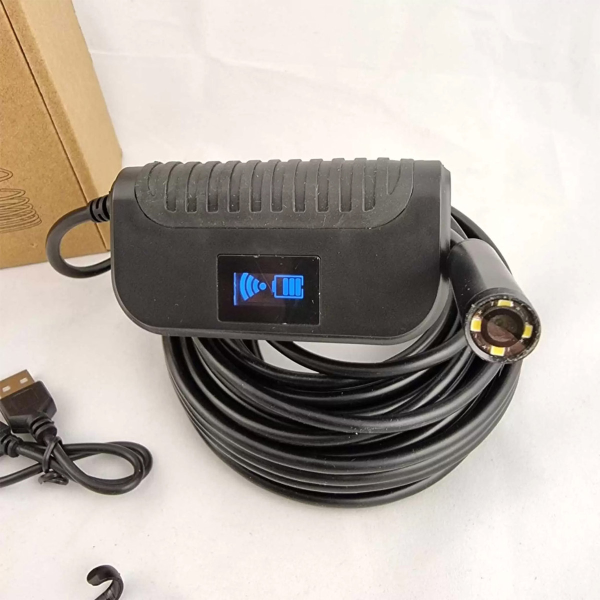 دوربین شلنگی مدل اتوفوکوس فنری منعطف 10M WIFI HD NEW