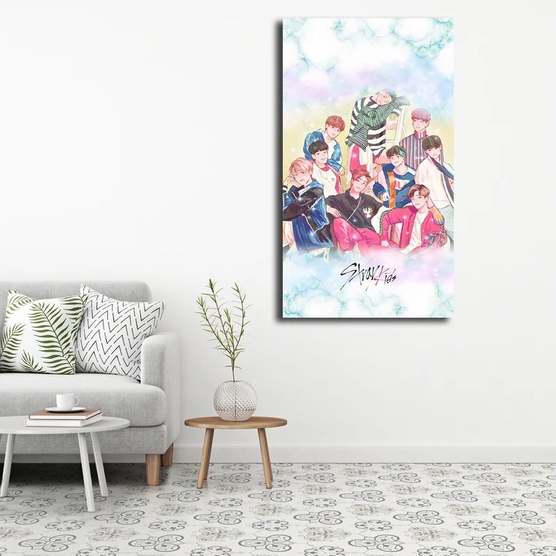 تابلو شاسی مدل stray kids fanart کد 5