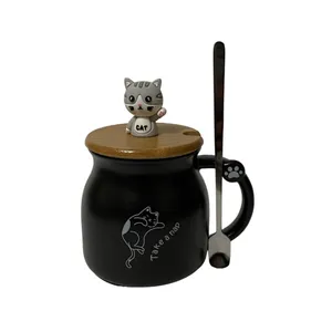 ماگ مدل سرامیکی طرح گربه