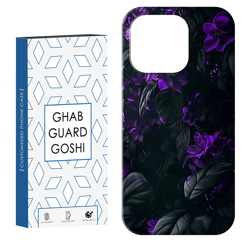کاور قاب گارد گوشی طرح گل  کد Dimo-887 مناسب برای گوشی موبایل اپل  IPHONE 15 PRO 