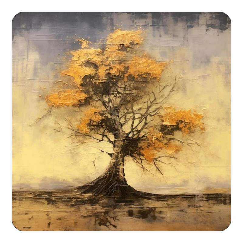 مگنت کاکتی طرح نقاشی رنگ روغن مدل mp72557