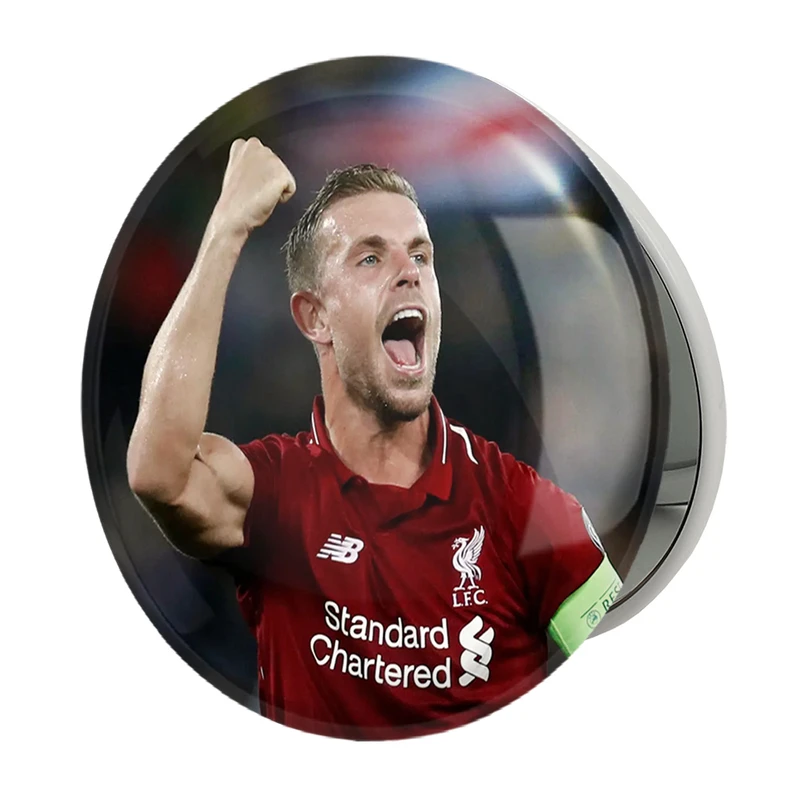 آینه جیبی خندالو طرح جردن هندرسون Jordan Henderson مدل تاشو کد 28920