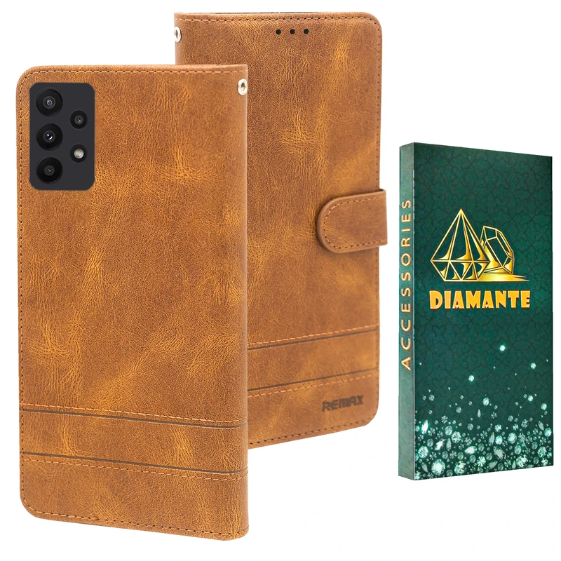 کیف کلاسوری دیامانته مدل Remax gn مناسب برای گوشی موبایل سامسونگ Galaxy A32 4G
