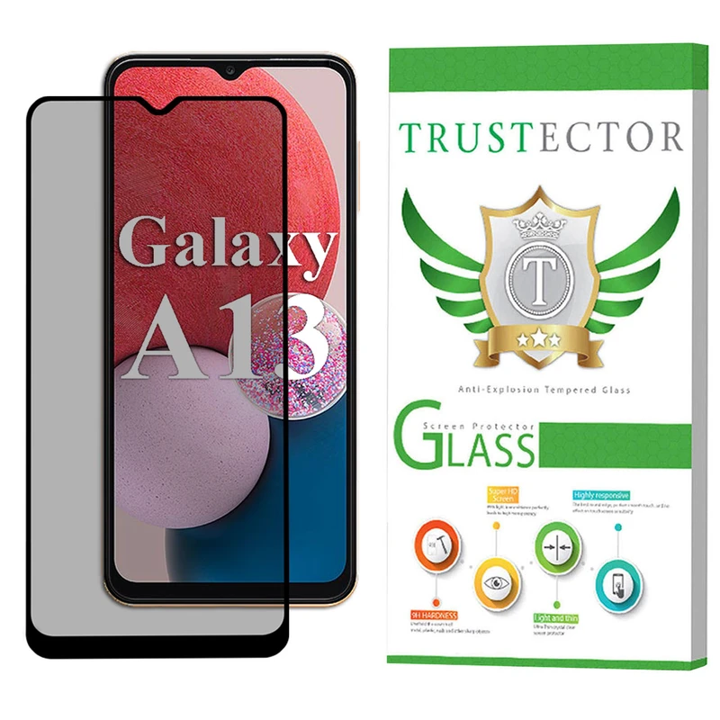 محافظ صفحه نمایش حریم شخصی تراستکتور مدل PFTA مناسب برای گوشی موبایل سامسونگ Galaxy A13 4G