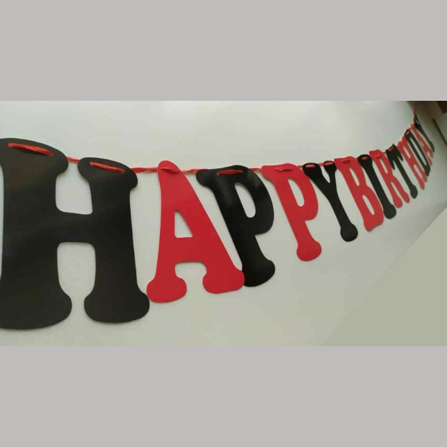 ریسه تولد مدل happy birthday