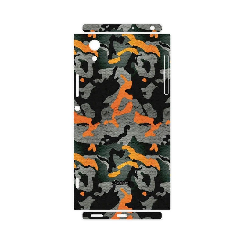 برچسب پوششی ماهوت مدل Autumn-Army-FullSkin مناسب برای گوشی موبایل سونی Xperia XA1