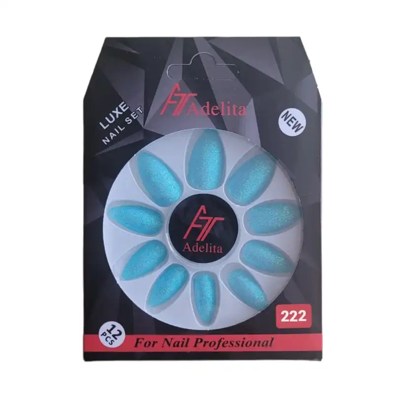 ناخن مصنوعی آدلیتا مدل T-222 بسته 12 عددی