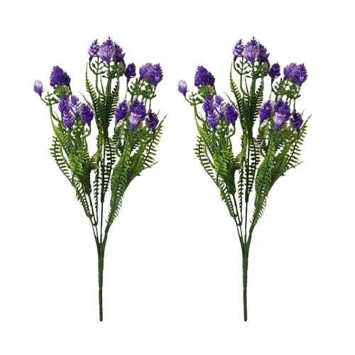 دسته گل مصنوعی مدل سرخس کد 521 بسته 2 عددی