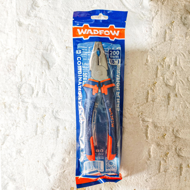 انبر دست وادفو مدل WPL- 1908 سایز 8 اینچ