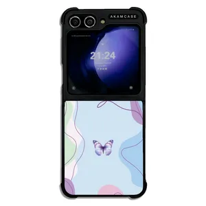 AKAM AMC-WSGZFLIP5-BUTTERFLY-6 Cover For Samsung Galaxy Z Flip 5