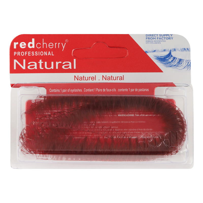 مژه مصنوعی ریسه‌ ای رد چری مدل Kylie Dark Cherry 14 بسته 10 عددی