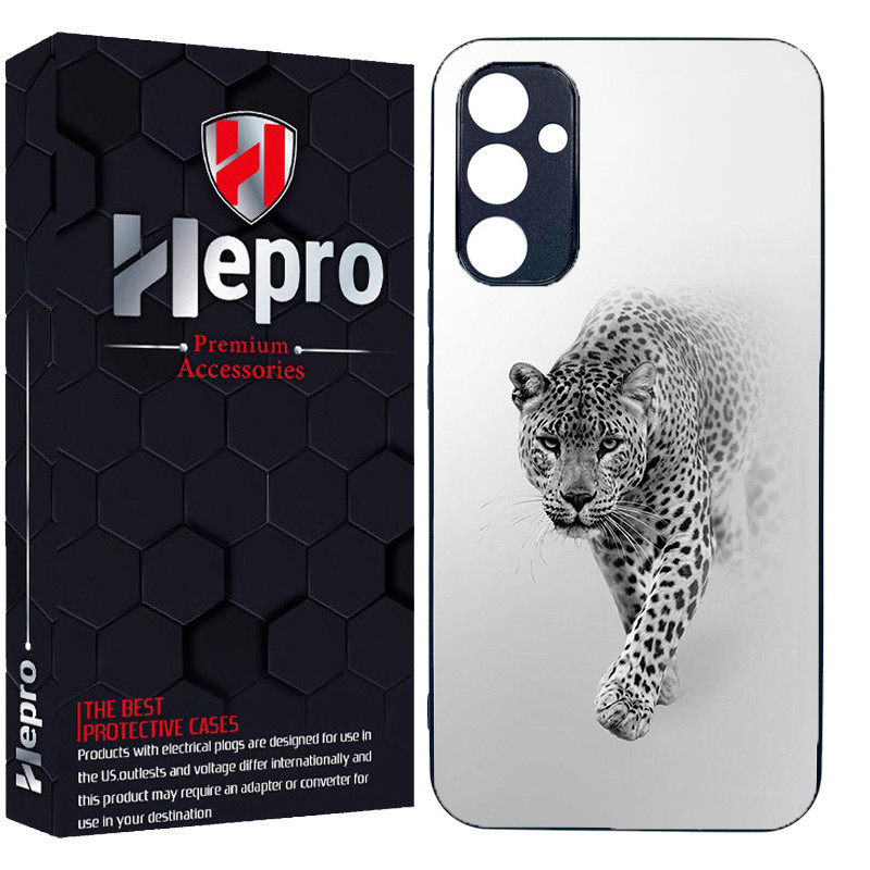 کاور هپرو طرح پلنگ  کد TPU-651 مناسب برای گوشی موبایل سامسونگ Galaxy A15