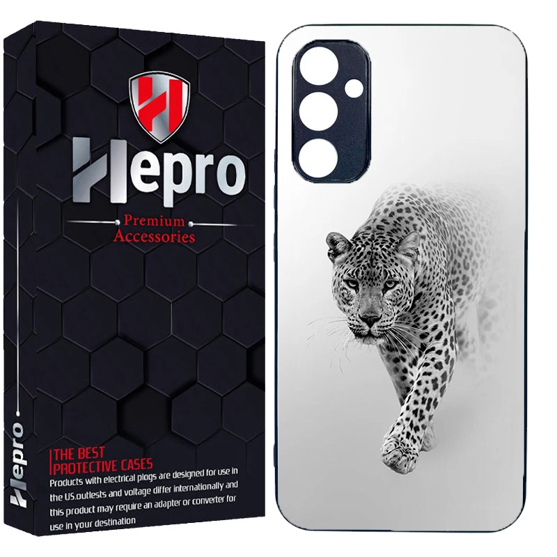 کاور هپرو طرح پلنگ  کد Dimo-651 مناسب برای گوشی موبایل سامسونگ Galaxy A25
