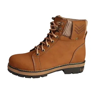 نیم بوت زنانه مدل JA0020 رنگ عسلی