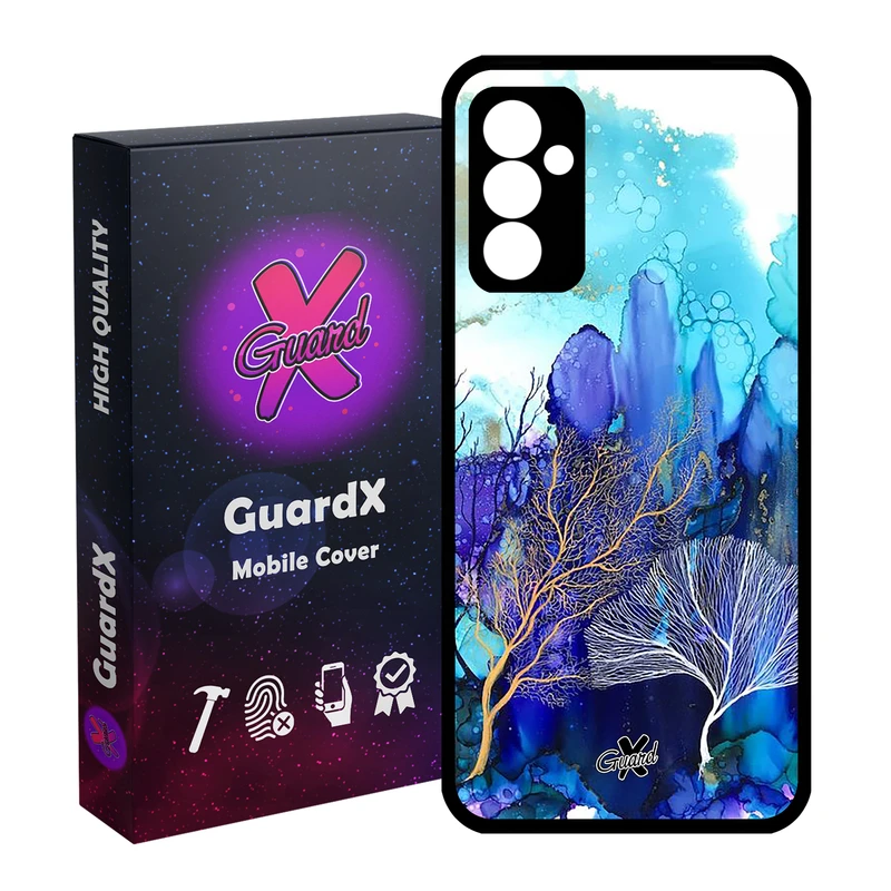 کاور گارد ایکس طرح آبرنگی مدل Glass10292 مناسب برای گوشی موبایل سامسونگ Galaxy A34 / A34 5G