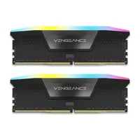 رم دسکتاپ کورسیر مدل VENGEANCE RGB DDR5 دو کاناله 32 گیگابایت 5600 مگاهرتز تایمینگ CL40 با هیت‌سینک خنک‌کننده