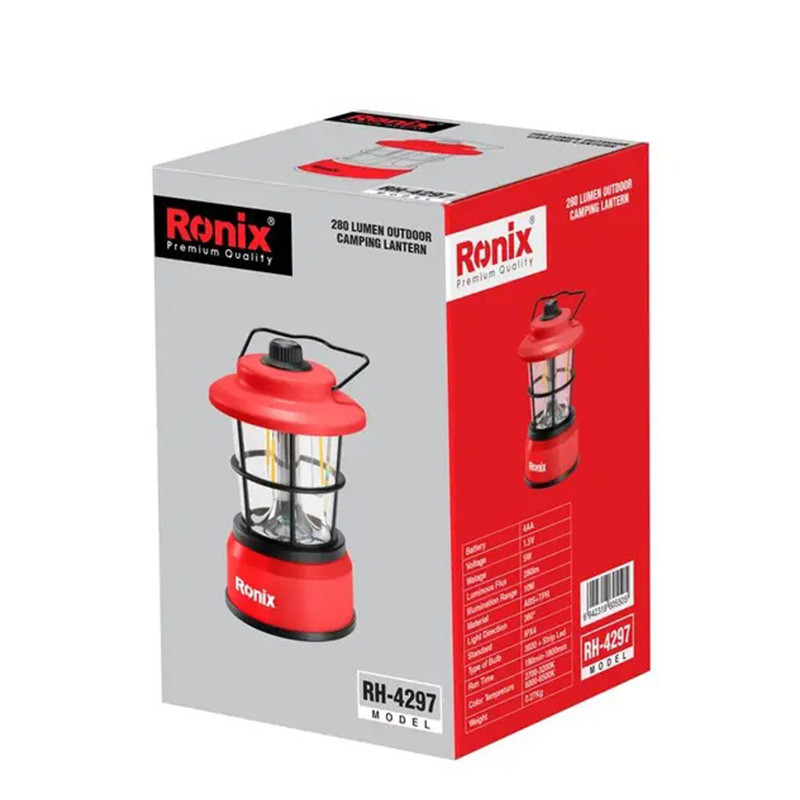 چراغ فانوسی رونیکس مدل RH-4297 با نور چند رنگ