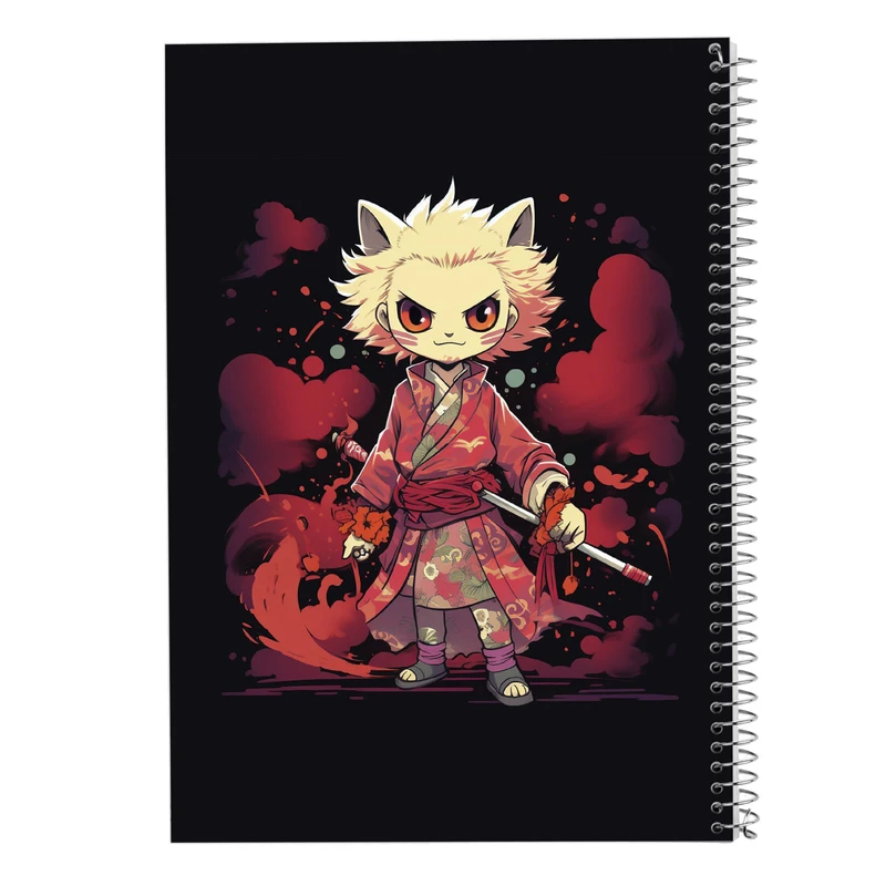 دفتر ژورنال نویسی 50 برگ مدوپد مدل نقطه ای طرح Demon Slayer کد DF11030