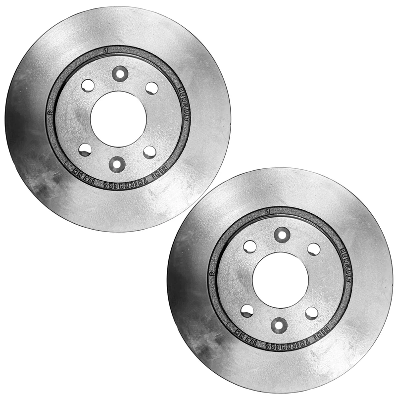 دیسک ترمز چرخ جلو فورس مدل 002673 مناسب برای رنو ال ۹۰ ، رنو ساندرو بسته ۲ عددی