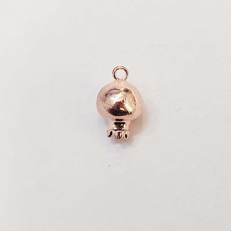 آویز دخترانه مدل انار طلایی کد 198 بسته 5 عددی