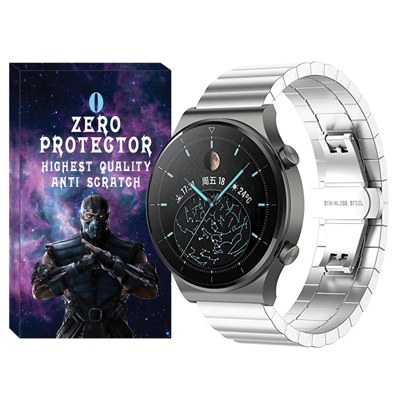 بند زیرو مدل ZR-Swatch-Link مناسب برای ساعت هوشمند سامسونگ Galaxy watch 4 / watch 5 / watch 6