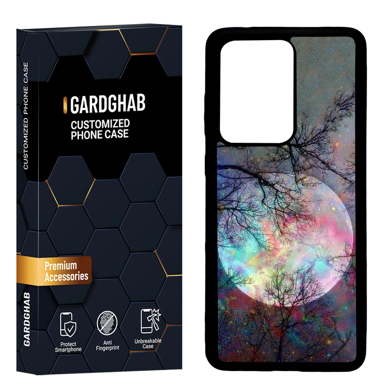 کاور گارد قاب مدل پشت گلس منظره و طبیعت مناسب برای گوشی موبایل سامسونگ  Galaxy S20 Ultra